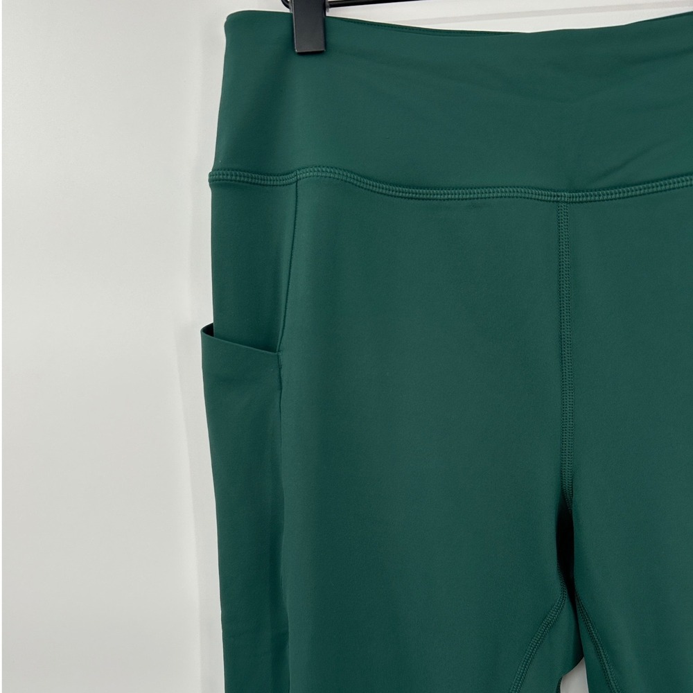 Duluth Trading Co AKHG Trail Tech Leggings Womens Medium Green Athletix Workout - Picture 3 of 8